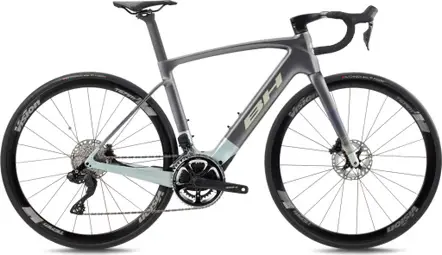 Bicicleta de Carretera Eléctrica BH iRS1 Carbon 1.5 Shimano 105 Di2 12V 630Wh 700mm Gris