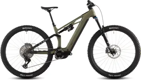 BTT Eléctrica Doble Suspensión Cube Stereo Hybrid One44 HPC TM 800 12V 800 Wh Bosch 120 Nm 29'' Verde Reed Matrix 2026